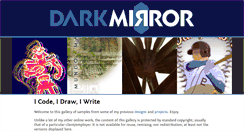 Desktop Screenshot of darkmirror.org